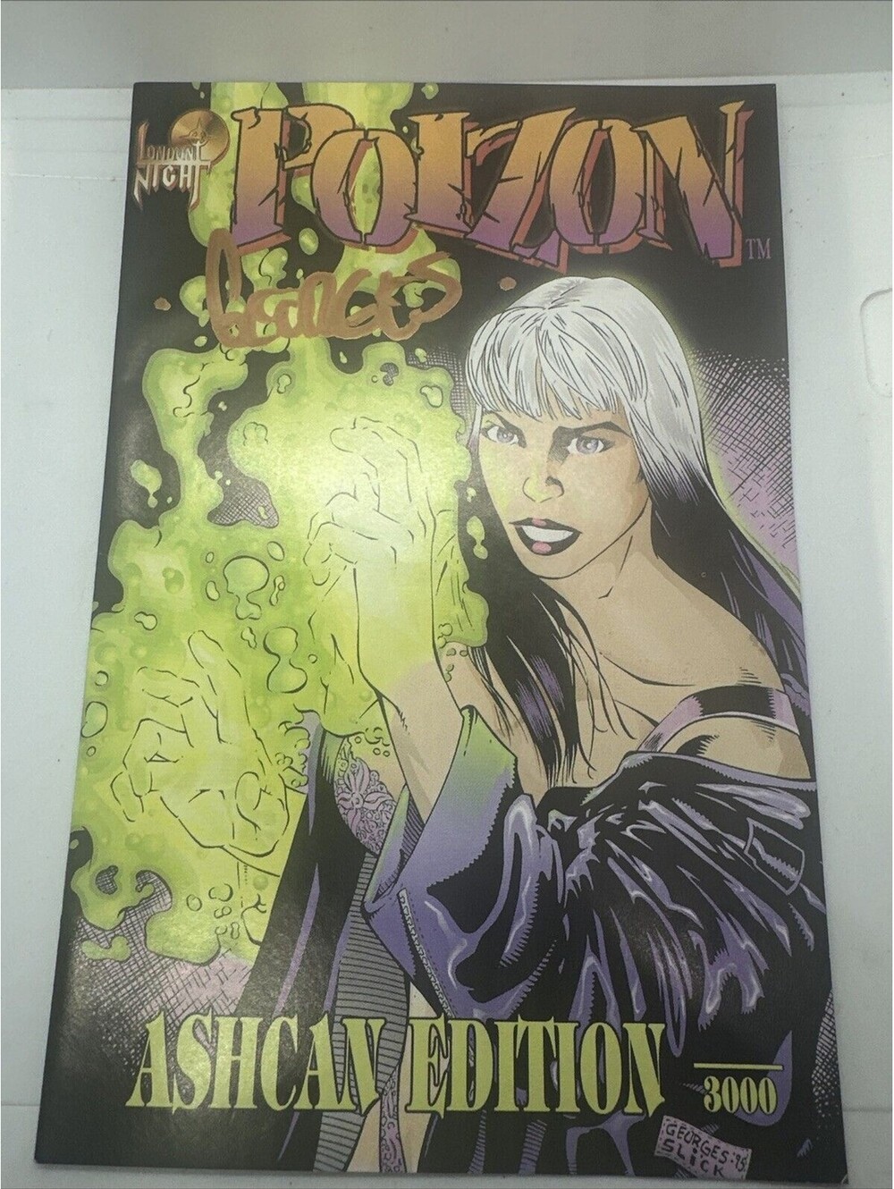 POIZON ASHCAN EDITION George Geanty SIGNED Only 3000 Made LONDON NIGHT STUDIOS